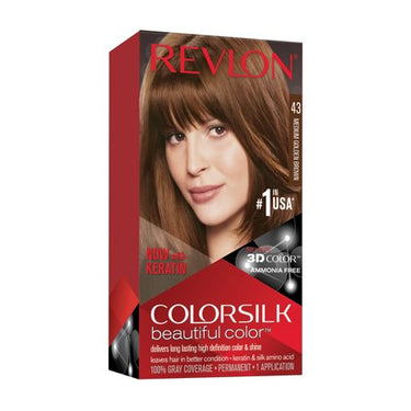 Revlon ColorSilk Beautiful Color – 43 Medium Golden Brown